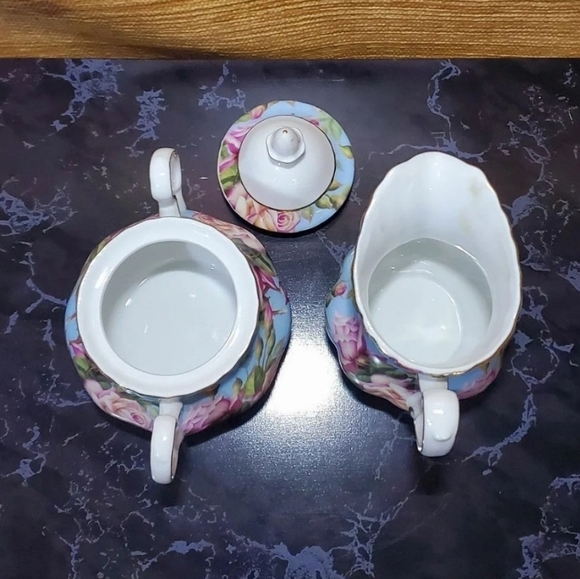 Porcelain Treasures Porcelain Sugar & Cream Server - Picture 3 of 6